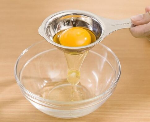 białko jaja na łuszczycę